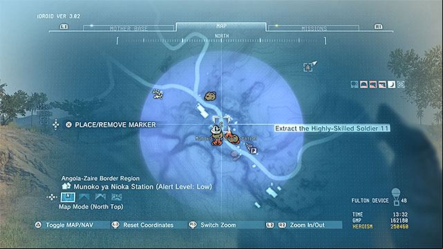 The location of the delivery point. - Africa | Delivery Point Invoices - Delivery Point Invoices - Metal Gear Solid V: The Phantom Pain Game Guide & Walkthrough