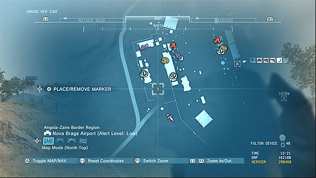 The location of the delivery point. - Africa | Delivery Point Invoices - Delivery Point Invoices - Metal Gear Solid V: The Phantom Pain Game Guide & Walkthrough