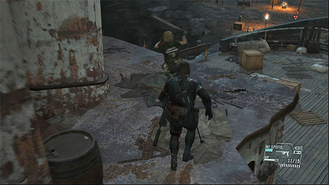 In an open combat you need to hit White Mamba a couple of times - Extracting White Mamba | Walkthrough - Mission 23 - The White Mamba - Metal Gear Solid V: The Phantom Pain Game Guide & Walkthrough