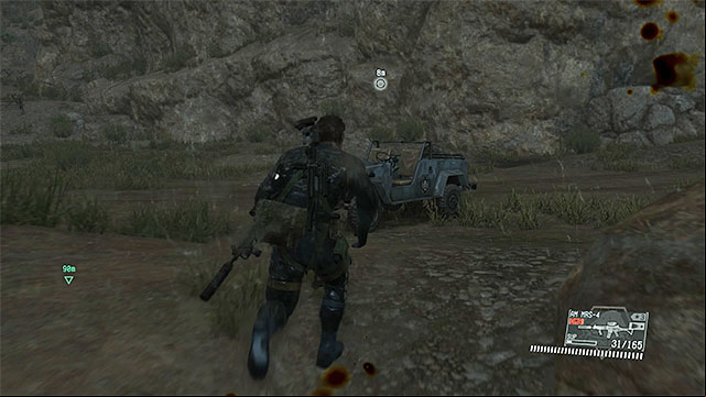 The other jeep should be parked in the Northern part of outpost 20 - Remaining Close - secondary mission objectives | Walkthrough - Mission 24 - Close - Metal Gear Solid V: The Phantom Pain Game Guide & Walkthrough