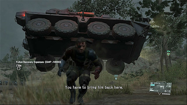 It is best to Fulton the APC. - Extracting Code Talker | Walkthrough - Mission 28 - Code Talker - Metal Gear Solid V: The Phantom Pain Game Guide & Walkthrough