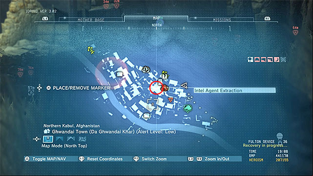 Description: Reach the Da Ghwandai Khar town from any side and start infiltrating it - Side-Ops missions walkthroughs (111-120) - Side-Ops - Metal Gear Solid V: The Phantom Pain Game Guide & Walkthrough