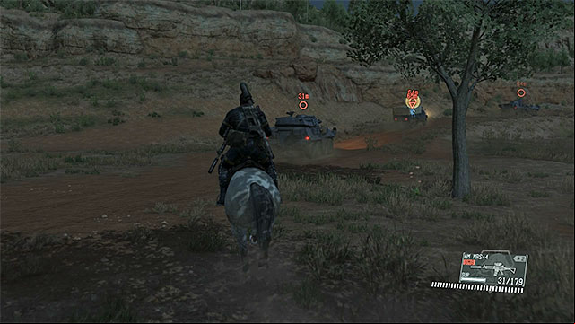 You can stop the convoy along its route - Extracting the truck | Walkthrough - Mission 16 - Traitors Caravan - Metal Gear Solid V: The Phantom Pain Game Guide & Walkthrough