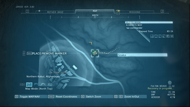 The location of the diamond - Rough Diamonds in Shago Village (Afghanistan) - Rough Diamonds - Metal Gear Solid V: The Phantom Pain Game Guide & Walkthrough