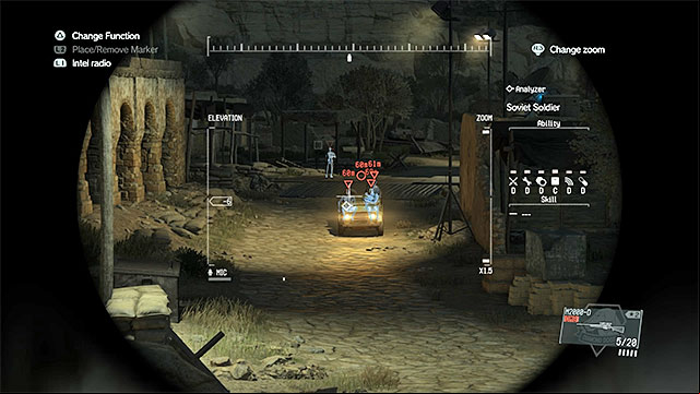 You can plant C4 or a landmine on the vehicles route. - Killing enemy commanders | Walkthrough - Mission 7 - Red Brass - Metal Gear Solid V: The Phantom Pain Game Guide & Walkthrough