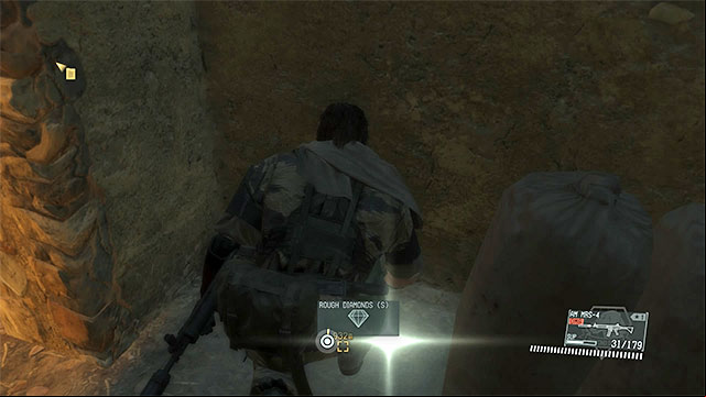 Diamonds are usually worth 10000 GMP a piece, although you can also find rare specimens - How to earn money (GMP) in MGS V? | FAQ - Frequently Asked Questions - FAQ - Frequently Asked Questions - Metal Gear Solid V: The Phantom Pain Game Guide & Walkthrough