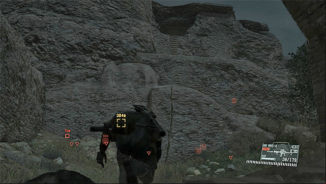 Another wall that can be climbed.. - Reaching Skull Face | Walkthrough - Mission 30 - Skull Face - Metal Gear Solid V: The Phantom Pain Game Guide & Walkthrough