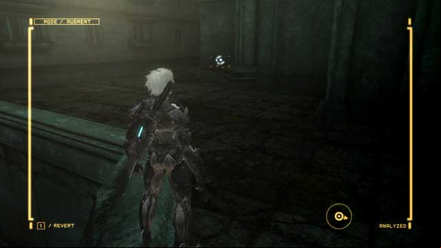 This is where another Data Storage is. - R-01 Coup dEtat - The Main Campaign - walkthrough - Metal Gear Rising: Revengeance - Game Guide and Walkthrough