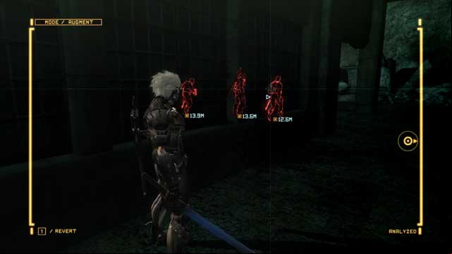 One of the enemies is a lefty. - R-01 Coup dEtat - The Main Campaign - walkthrough - Metal Gear Rising: Revengeance - Game Guide and Walkthrough