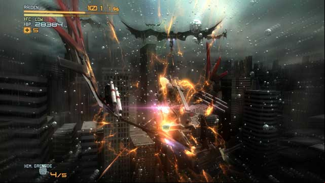 Hey, not all at once! - R-04 Hostile Takedown - The Main Campaign - walkthrough - Metal Gear Rising: Revengeance - Game Guide and Walkthrough