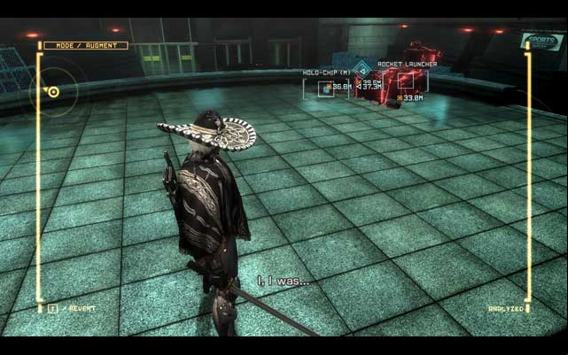 The game's most difficult hostage to rescue and a lefty guarding him. - R-05 Escape From Denver - The Main Campaign - walkthrough - Metal Gear Rising: Revengeance - Game Guide and Walkthrough