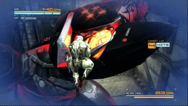 The same boss and the same battle. - Boss - Metal Gear Ray - DLC - Jetstream Sam - walkthrough - Metal Gear Rising: Revengeance - Game Guide and Walkthrough