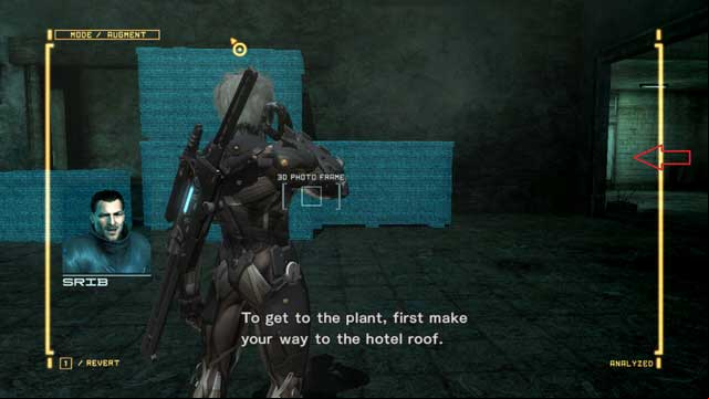 The location of the VRM #3. - VR computers - Collectibles - Metal Gear Rising: Revengeance - Game Guide and Walkthrough