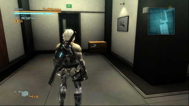 Another enemy hidden in a box! - Men in the box - Collectibles - Metal Gear Rising: Revengeance - Game Guide and Walkthrough