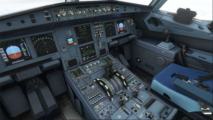 This view is viewed 90 percent of the time when flying a enger plane. - Microsoft Flight Simulator: Tips for taking off - enger aircraft - enger aircraft - Microsoft Flight Simulator 2020 Guide