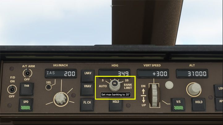 The switch thats not on the Airbus is Bank Limit - Microsoft Flight Simulator: Autopilot in a enger aircraft - enger aircraft - Microsoft Flight Simulator 2020 Guide
