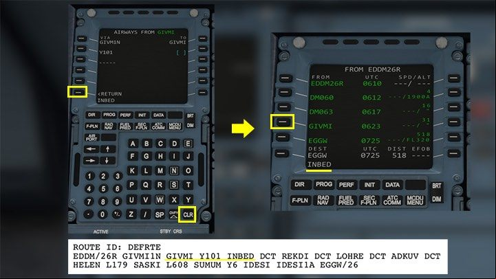 First of all, it is worth clicking the CLR button to clear the error message - Microsoft Flight Simulator: How to program MCDU on-board computer? - enger aircraft - Microsoft Flight Simulator 2020 Guide