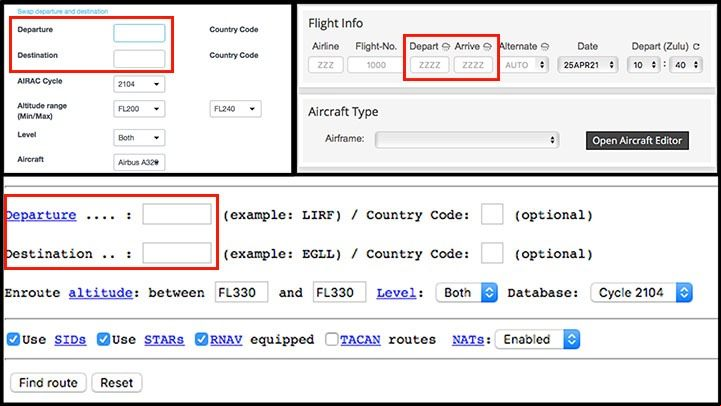 Regardless of the source chosen, the flight plan always begins with the departure and arrival - Microsoft Flight Simulator: How to create enger aircraft flight plan? - enger aircraft - Microsoft Flight Simulator 2020 Guide