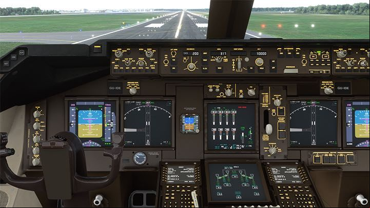 Boeing 747. - Microsoft Flight Simulator: Cockpit of a enger aircraft - enger aircraft - Microsoft Flight Simulator 2020 Guide