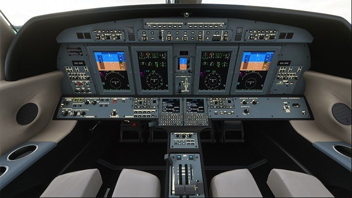 Cessna CJ4 Citation - Microsoft Flight Simulator: Cockpit of a enger aircraft - enger aircraft - Microsoft Flight Simulator 2020 Guide