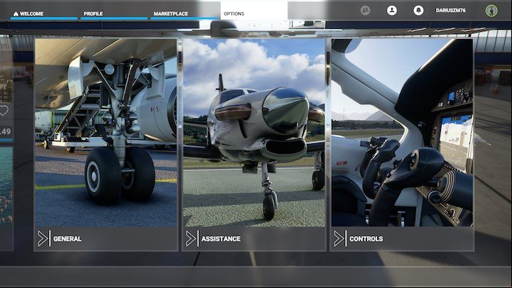 The only drawback here is the strange division of difficulty level settings into three different places and screens - Microsoft Flight Simulator: Realism level and assists - Basics - Microsoft Flight Simulator 2020 Guide