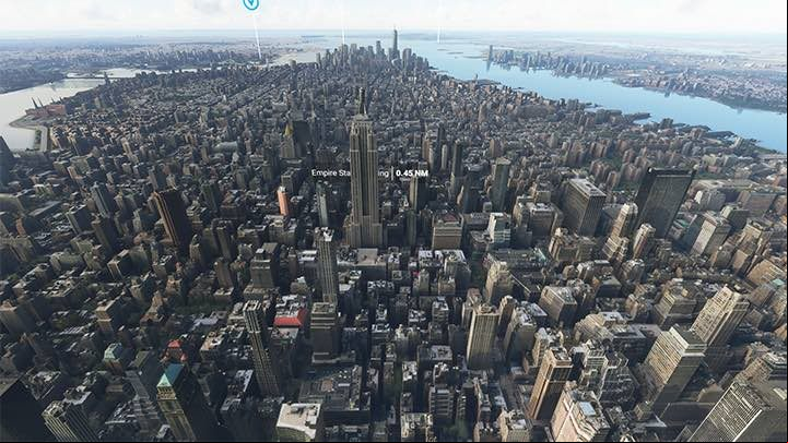Manhattan - online mode - Microsoft Flight Simulator: Online / offline terrain - what are the differences? - FAQ - Microsoft Flight Simulator 2020 Guide