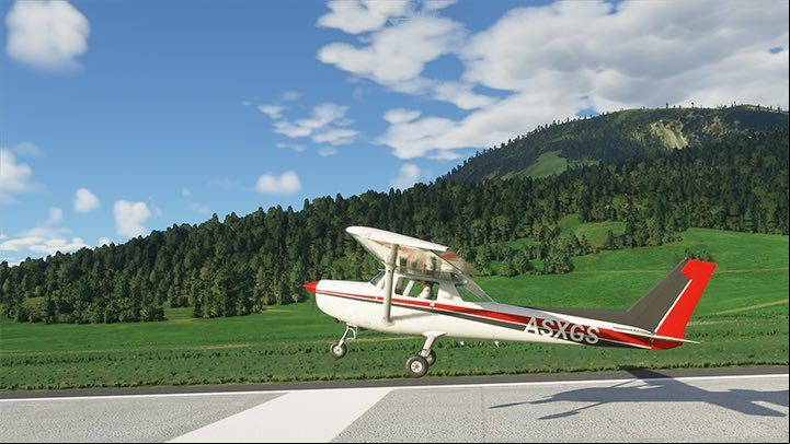 5 - do not make any sudden moves with the steer - Microsoft Flight Simulator: Landing - Flying school - Microsoft Flight Simulator 2020 Guide