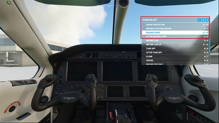 2 - Perform consecutive actions from the list - Microsoft Flight Simulator: Cold Start - Advanced Flying - Microsoft Flight Simulator 2020 Guide