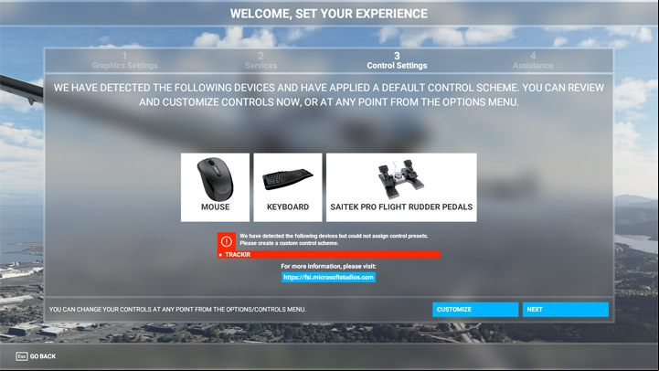 The game itself detects the equipment we have. - Microsoft Flight Simulator: Keybinds/Controls - PC, Xbox One - Appendix - Microsoft Flight Simulator 2020 Guide