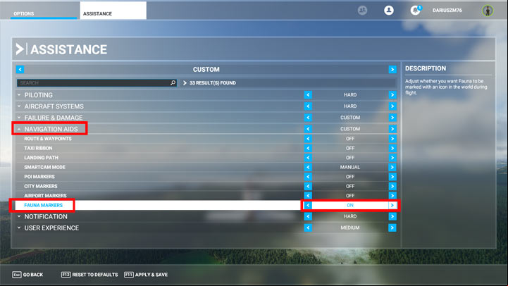 4 - By following the interface, you shouldnt have any problems with finding animals - Microsoft Flight Simulator: Animals - how to find? - FAQ - Microsoft Flight Simulator 2020 Guide