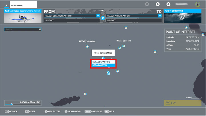 However, you can choose your destination right away - Microsoft Flight Simulator: Beginners Guide - how to start flying? Tips - Basics - Microsoft Flight Simulator 2020 Guide
