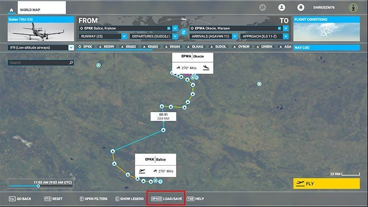 The default location of flight plan files has been buried in the system folders, so you can select your own path instead (just select a new custom path by following the standard rules of Windows OS) - Microsoft Flight Simulator: Game modes - Basics - Microsoft Flight Simulator 2020 Guide