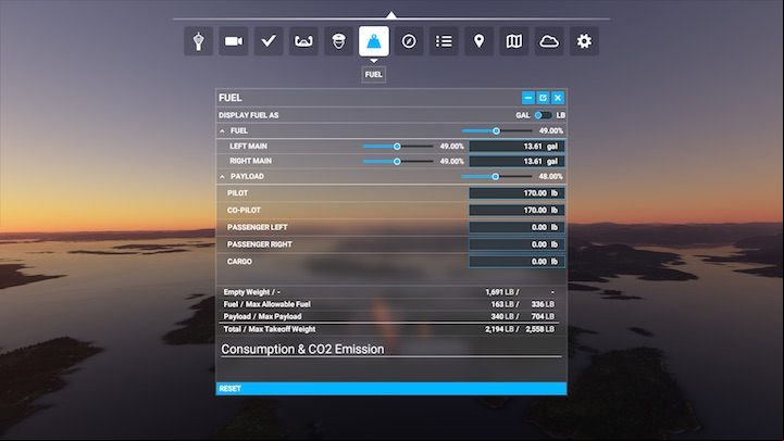 The navigation log is a virtual, a little simplified version of a document that each pilot must fill in before flying - Microsoft Flight Simulator: Toolbar - Basics - Microsoft Flight Simulator 2020 Guide