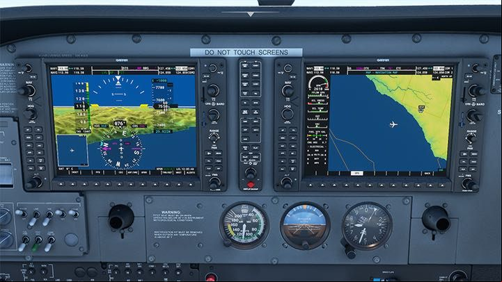 In large, older enger planes, the cockpit looks even more different - Microsoft Flight Simulator: Glass cockpit - Advanced Flying - Microsoft Flight Simulator 2020 Guide