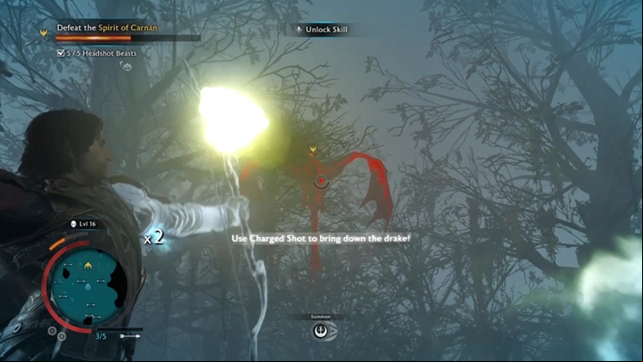 Finally, you must face a Drake. - Shadow of War: Violent Nature - Walkthrough - Act 2 - Rise to Power - Middle-earth: Shadow of War Game Guide