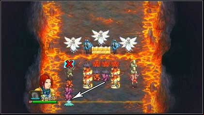 Now you need to eliminate another red Demon, this time the one standing before the grey Nightmare - Sheogh - p. 2 - Walkthrough - Might & Magic: Clash of Heroes - Game Guide and Walkthrough