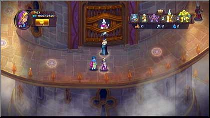 The guard (LVL 10) connected with the side quest can be found on the 3rd level of the tower [M5 - Silver Cities - Side missions - Might & Magic: Clash of Heroes - Game Guide and Walkthrough