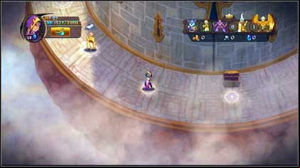 After the first unsuccessful fight with the main boss, retreat to the very bottom of the tower - Silver Cities - Side missions - Might & Magic: Clash of Heroes - Game Guide and Walkthrough