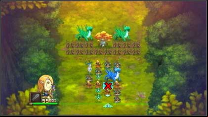 After the battle begins, get rid of the Bear standing between three Hunters - Irollan - Battle puzzles - Might & Magic: Clash of Heroes - Game Guide and Walkthrough