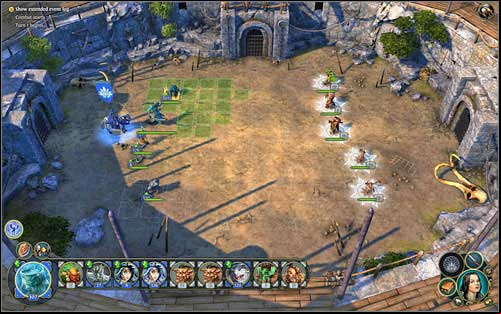 Kenshi, Wanizame i Kappa are our frontal troops - Tactics on the battlefield | Sanctuary - Battles - Might & Magic: Heroes VI Game Guide