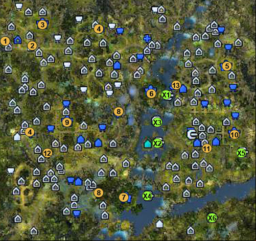 1 - beginning - 3rd mission - Tempt Not a Desperate Man - Maps - Campaign - Might & Magic: Heroes VI Game Guide