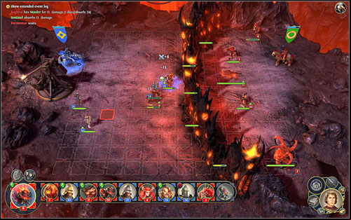 Attacking castle without flyers is a very bad idea - Tactics on the battlefield | Haven - Battles - Might & Magic: Heroes VI Game Guide