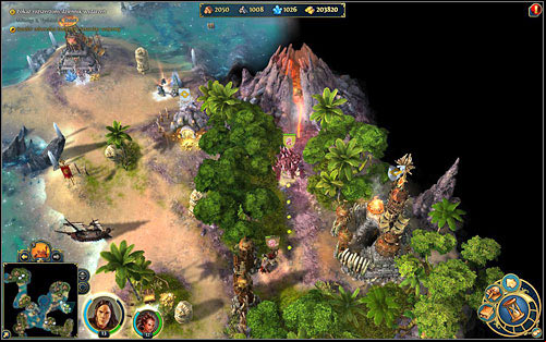 Apparently cyclops like lava bathing. - 2nd mission - The Good, The Bad and the Bloody - Campaign - Might & Magic: Heroes VI Game Guide