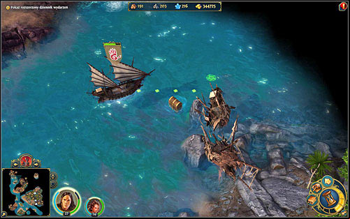 Its a wreck! - 4th mission - A Wormfull of Deamons - Campaign - Might & Magic: Heroes VI Game Guide