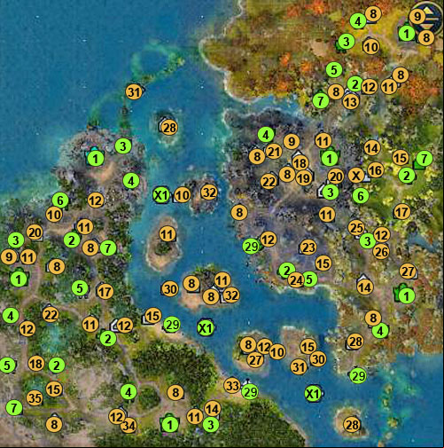 1 - city - 3rd mission - Circumradiant Dawn - Maps - Campaign - Might & Magic: Heroes VI Game Guide