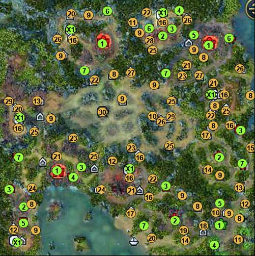 1 - city - 4th mission - The Spiders Stratagem - Maps - Campaign - Might & Magic: Heroes VI Game Guide