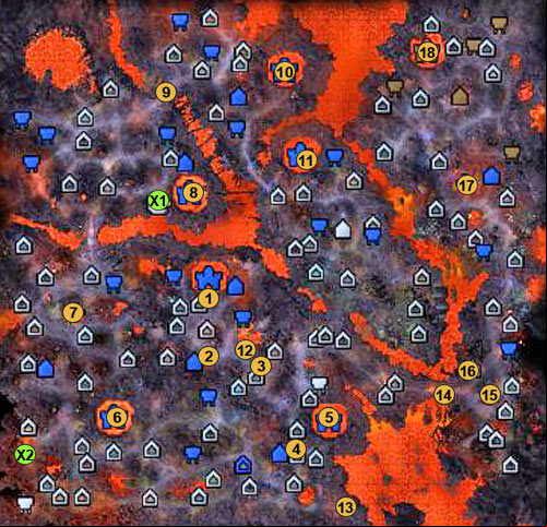 1 - start location - 1st mission - Angel, Angel, Burning Bright - Maps - Campaign - Might & Magic: Heroes VI Game Guide