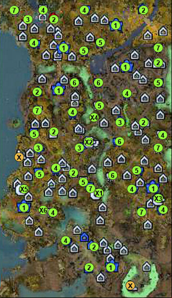 1 - city - 2nd mission - Fearful Symmetry - Maps - Campaign - Might & Magic: Heroes VI Game Guide