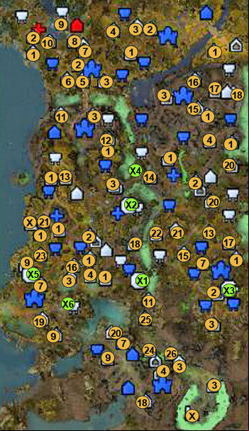 1 - stone of enlightment (gives 2500 XP - 2nd mission - Fearful Symmetry - Maps - Campaign - Might & Magic: Heroes VI Game Guide