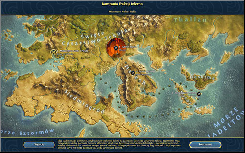 Now the ultimate encounter begins. - 4th mission - The Marriage of Heaven and Hell - Campaign - Might & Magic: Heroes VI Game Guide